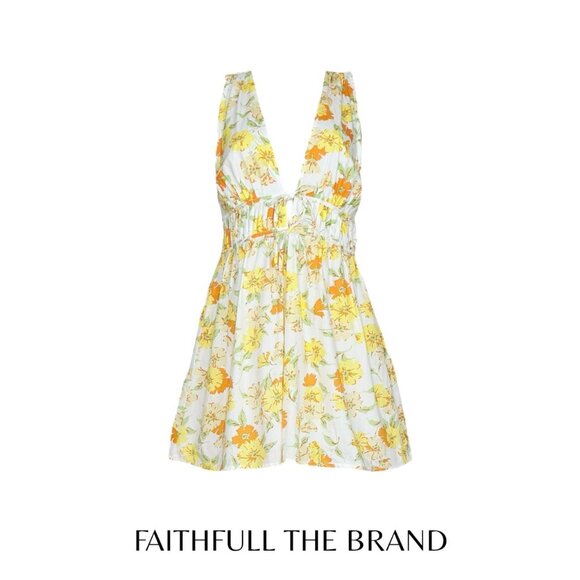 FAITHFULL THE BRAND Korita Mini Dress Small - Picture 6 of 6